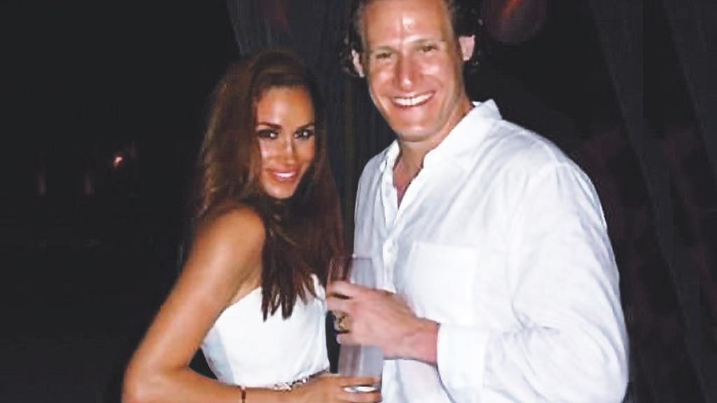 Meghan Markle mit ihrem ersten Ehemann Trevor Engelson während ihrer Hochzeit.