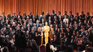 Das legendäre Klassenfoto. Die 89. Annual Academy Awards Nominee Luncheon in Beverly Hills.