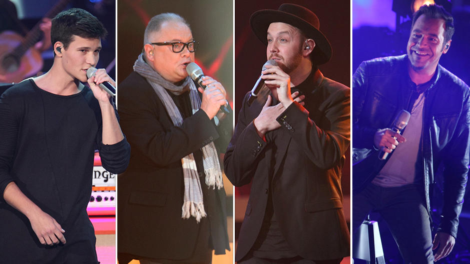 Wincent Weiss, Heinz Rudolf Kunze, Matt Simons und Laith Al-Deen