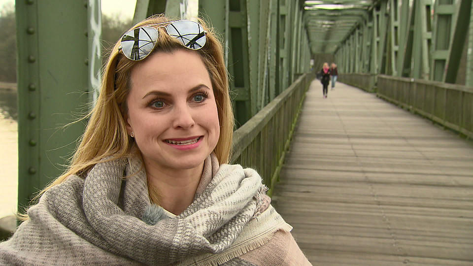 Profitänzerin Sarah Latton hofft, dass Bastiaan Ragas schnell wieder gesund wird.