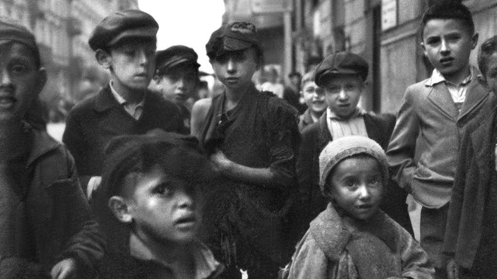 Warschauer Ghetto: Jüdische Kinder (während der deutschen Besatzung Polens 1939-1945)