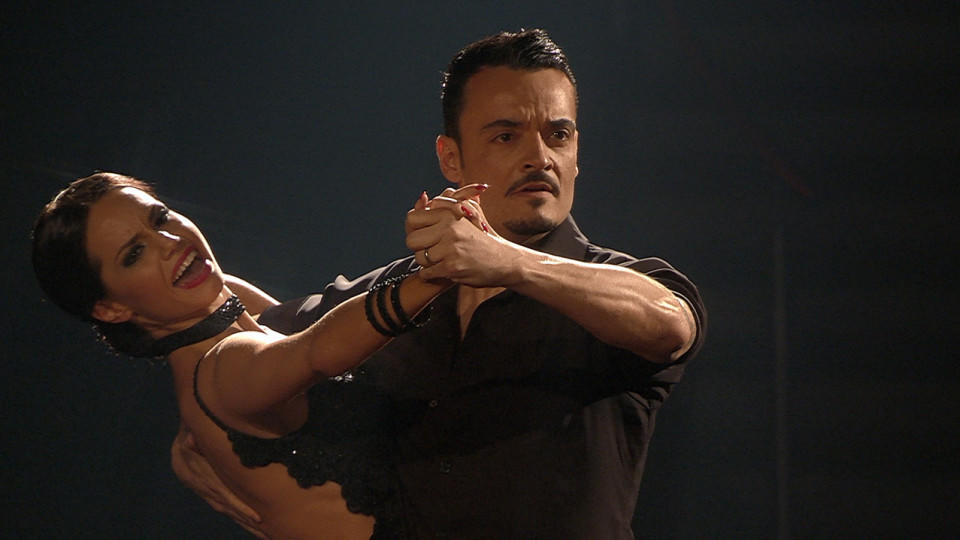 Giovanni Zarrella kann mit dem Tango in Show 3 punkten