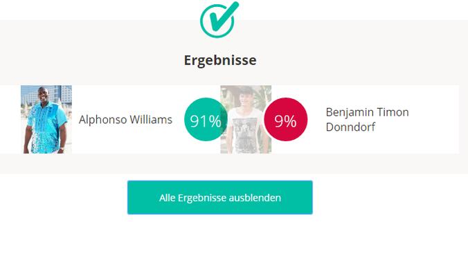 Die Zuschauer haben entschieden: Alphonso Williams ist in den Liveshows mit dabei.