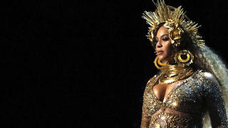 Beyonce Knowles bei ihrem Grammy-Auftritt