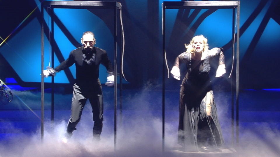 Die "Let's Dance"-Finalisten Angelina Kirsch und Massimo Sinató