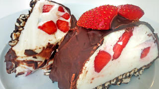 Riesen-Yogurette-Torte ohne Backen