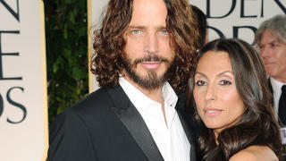 Chris Cornell und Ehefrau.