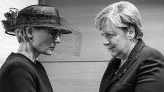 Maike Kohl-Richter und Angela Merkel