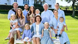 Neues Familienfoto der schwedischen Royals.