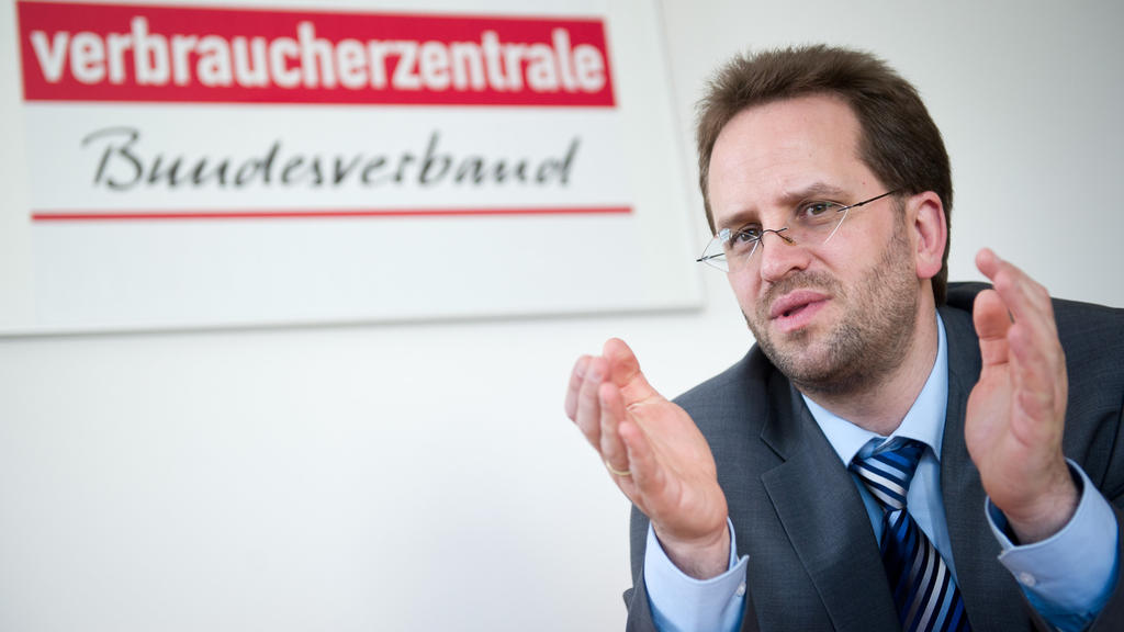 Klaus Müller, Chef des Bundesverbands der Verbraucherzentralen