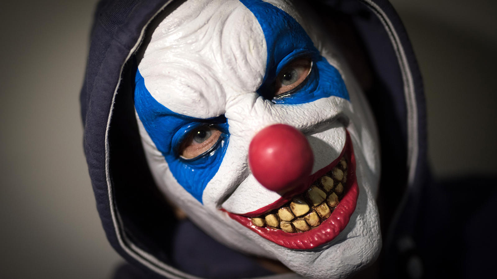 Maske von "Horror-Clown" (Symbolbild)
