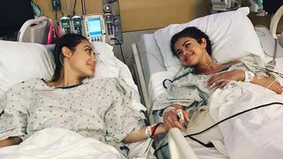 Selena Gomez's BFF Francia Raisa shows off her stomach scars during a gym workout following her kidney donation procedure. The 25-year-old chart-topper recently revealed she received the vital organ from her long time pal this summer. Raisa, a 29-year-old actress, shared this Instagram video with her followers showing her lifting weights to exercise her biceps. "Happy to be back," she wrote in the caption. She and Selena also shared a photo of them on separate hospital beds holding hands ahead of the surgery.