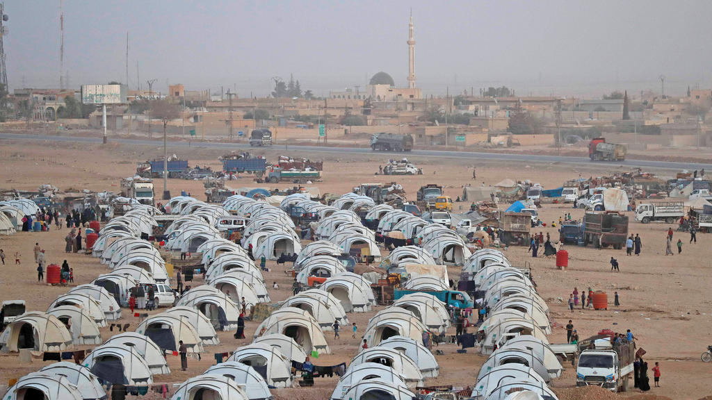 Flüchtlingscamp in Syrien.