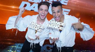 Die Sieger: Prince Damien (r.) und Luca Hänni gewinnen "Dance Dance Dance" 2017.