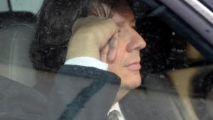 Der Angeklagte Jörg Kachelmann auf dem Weg zum Gericht.