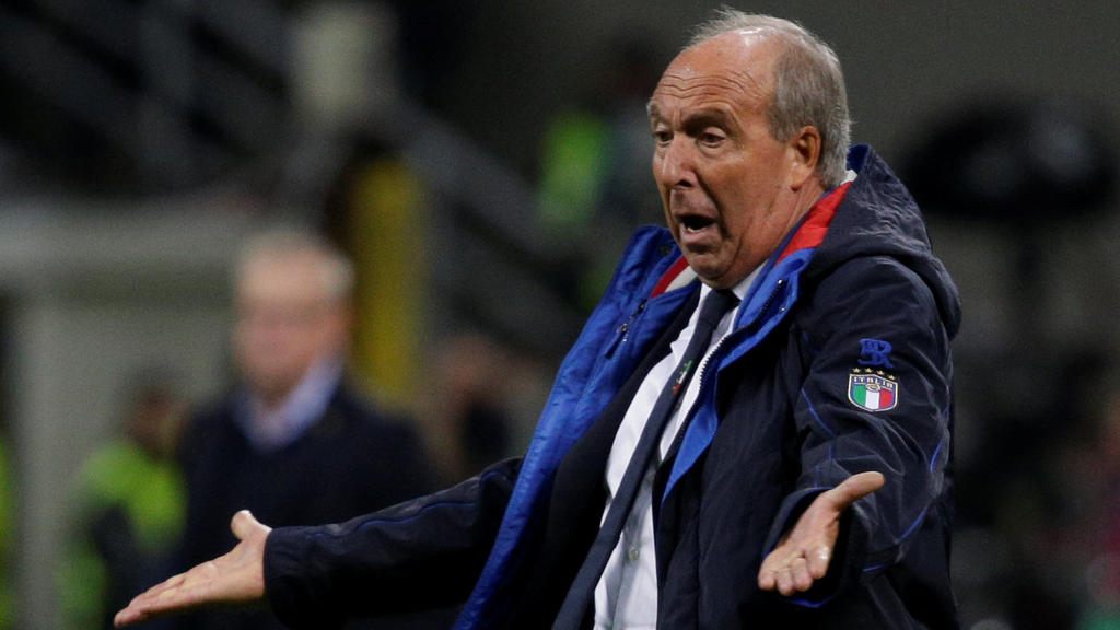 Soccer Football - 2018 World Cup Qualifications - Europe - Italy vs Sweden - San Siro, Milan, Italy - November 13, 2017 Italy coach Gian Piero Ventura REUTERS/Max Rossi