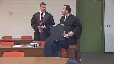 Der Angeklagte Daniel K. vor Gericht. (Foto: RTL)