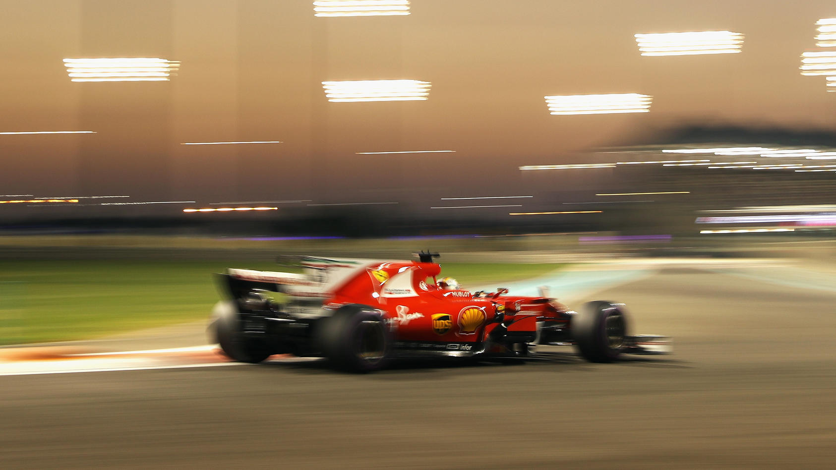 Ferrari hat es in Abu Dhabi wieder nicht in die erste Startreihe geschasfft