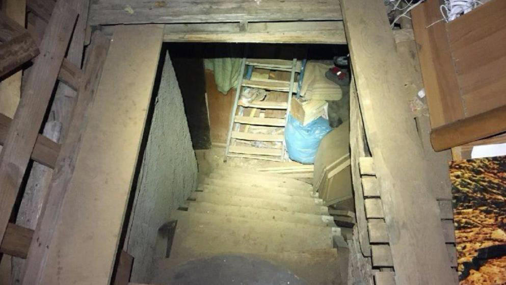 In diesem Keller hielt der Italiener sein Opfer gefangen.