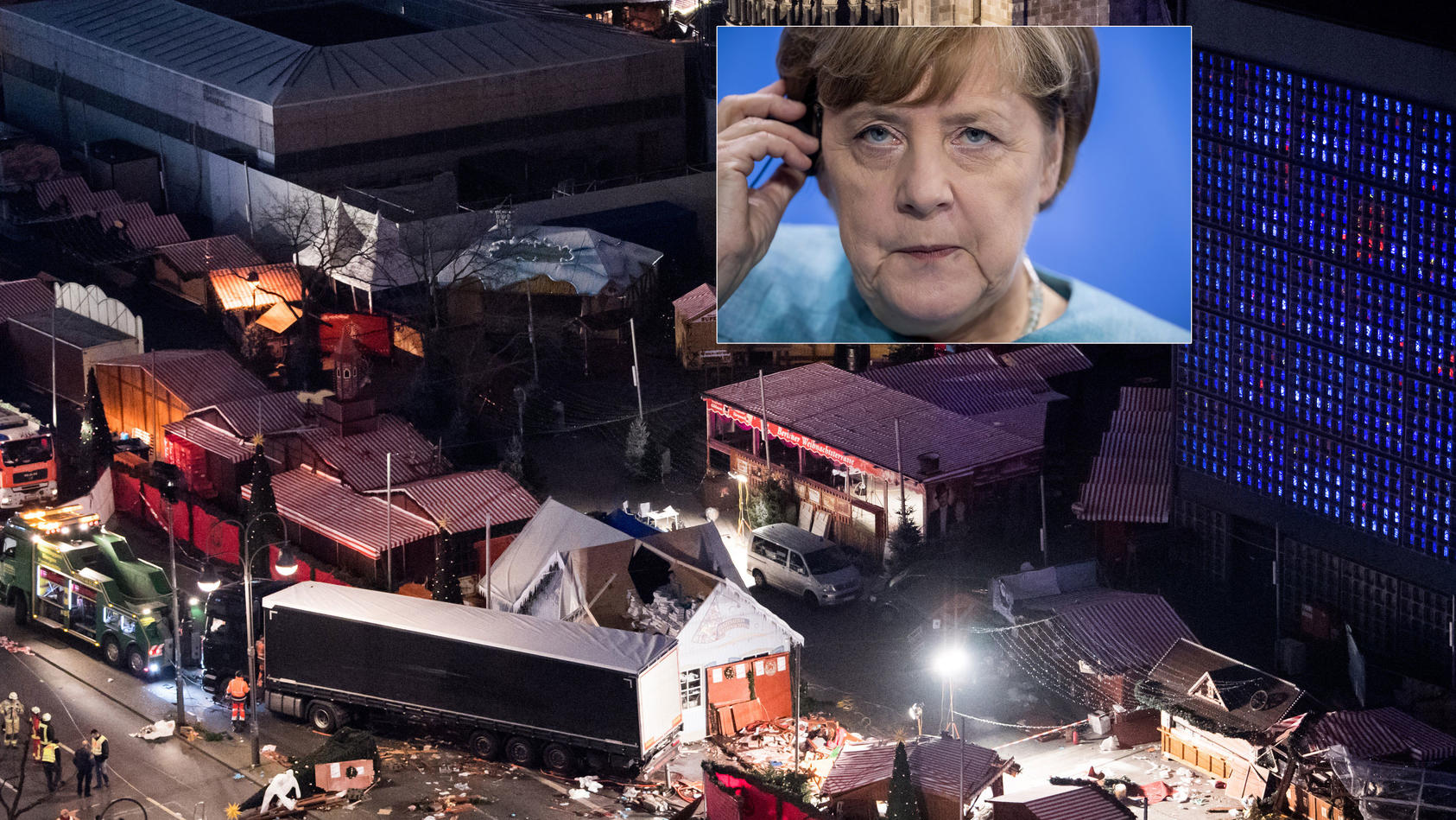 Steht im Mittelpunkt der Kritik durch die Hinterbliebenen des Berliner Weihnachtsmarkt-Anschlags: Kanzlerin Merkel