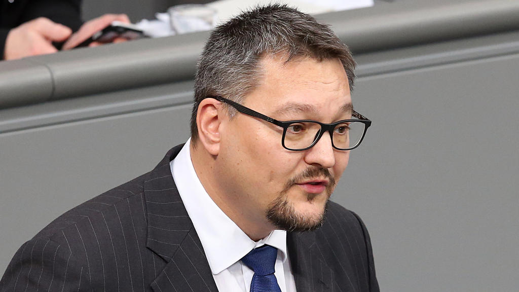 Bundestag - Plenarsitzung Stefan Keuter AfD