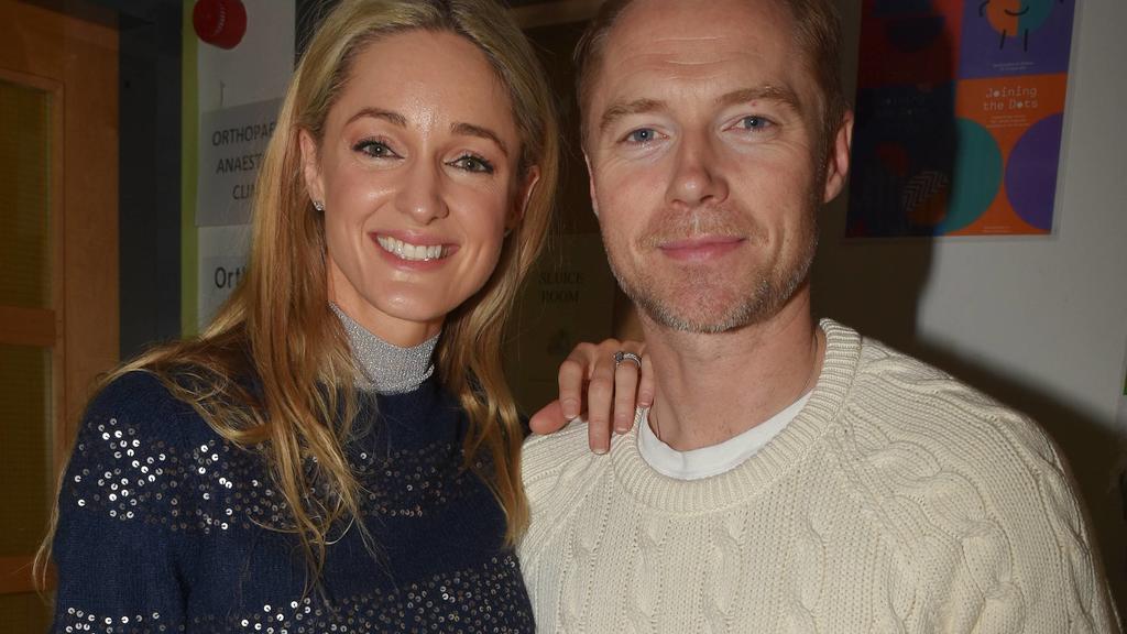 Celebrities come-out for the annual Christmas Ward Walk 2017 at Our Lady's Hospital For Sick Children, Dublin, Ireland - 21.12.17.Featuring: Storm Keating, Ronan KeatingWhere: Dublin, IrelandWhen: 21 Dec 2017Credit: WENN.com**Not available for public