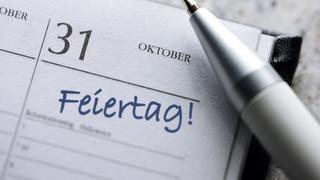 Kalenderblatt 31. Oktober 2017, gesetzlicher Feiertag | Verwendung weltweit