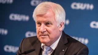 Pressekonferenz der CSU in München February 8, 2018 - Munich, Bavaria, Germany - Horst Seehofer, head of Angela MerkelÃ¢â‚¬â ¢s Bavarian sister party the CSU held a conference one day after a 177-page agreement between Angela Merkel and the SPD was made in order to create a viable government and avoid new elections. Germany has been operating without a functional government since the September 24th elections, which not only propelled the right-extremist AfD party to third-place nationally, but also led to the unprecedented downfall of Seehofer as Minister-President of Bavaria. The CSU has been a holdout on themes such as limits on refugee intake and on immigration, increased Kindergeld, and the ending of the Solidarity Tax for the former East Germany. Alexander Dobrindt and Andreas Scheuer .Seehofer, a divisive figure of German politics, is expected to receive a positio PUBLICATIONxINxGERxSUIxAUTxONLY - ZUMAb160 20180208_zbp_b160_004 Copyright: xSachellexBabbarx  