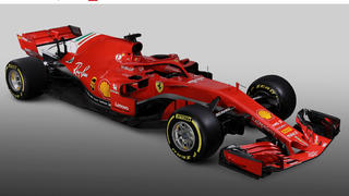The new Ferrari F1 car model SF71H is seen in this handout photo released from Maranello, Italy, February 22, 2018.  Scuderia Ferrari/Handout via Reuters ATTENTION EDITORS - THIS IMAGE WAS PROVIDED BY A THIRD PARTY. NO RESALES. NO ARCHIVES.