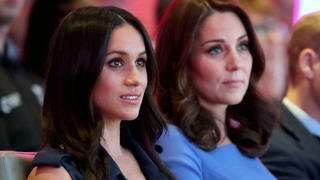 Britain's Catherine, Duchess of Cambridge and Prince Harry's fiancee Meghan Markle attend the first annual Royal Foundation Forum held at Aviva in London, February 28, 2018 . REUTERS/Chris Jackson/Pool