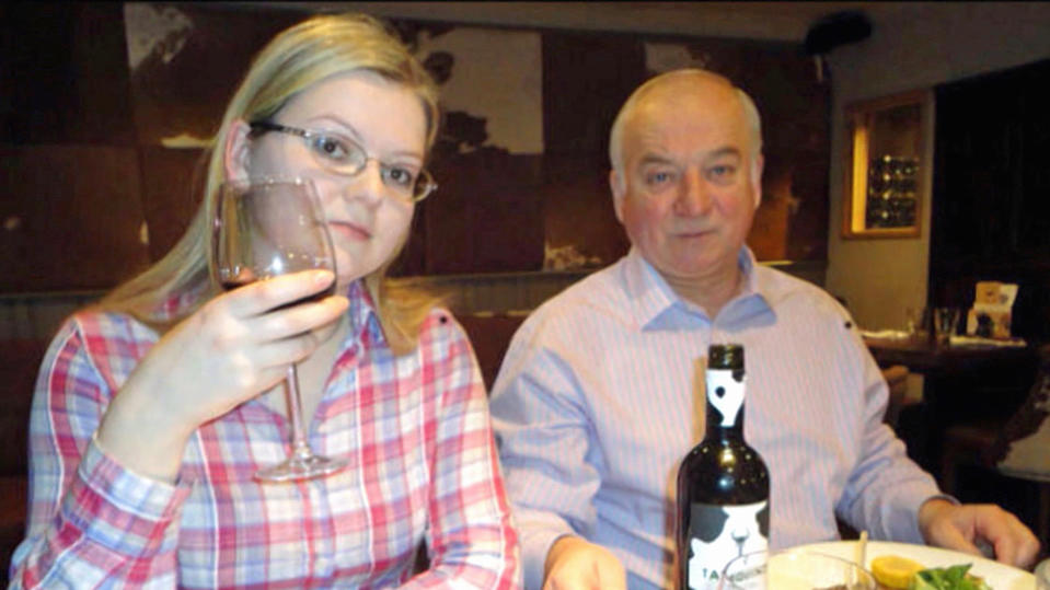 Tochter und Vater Skripal