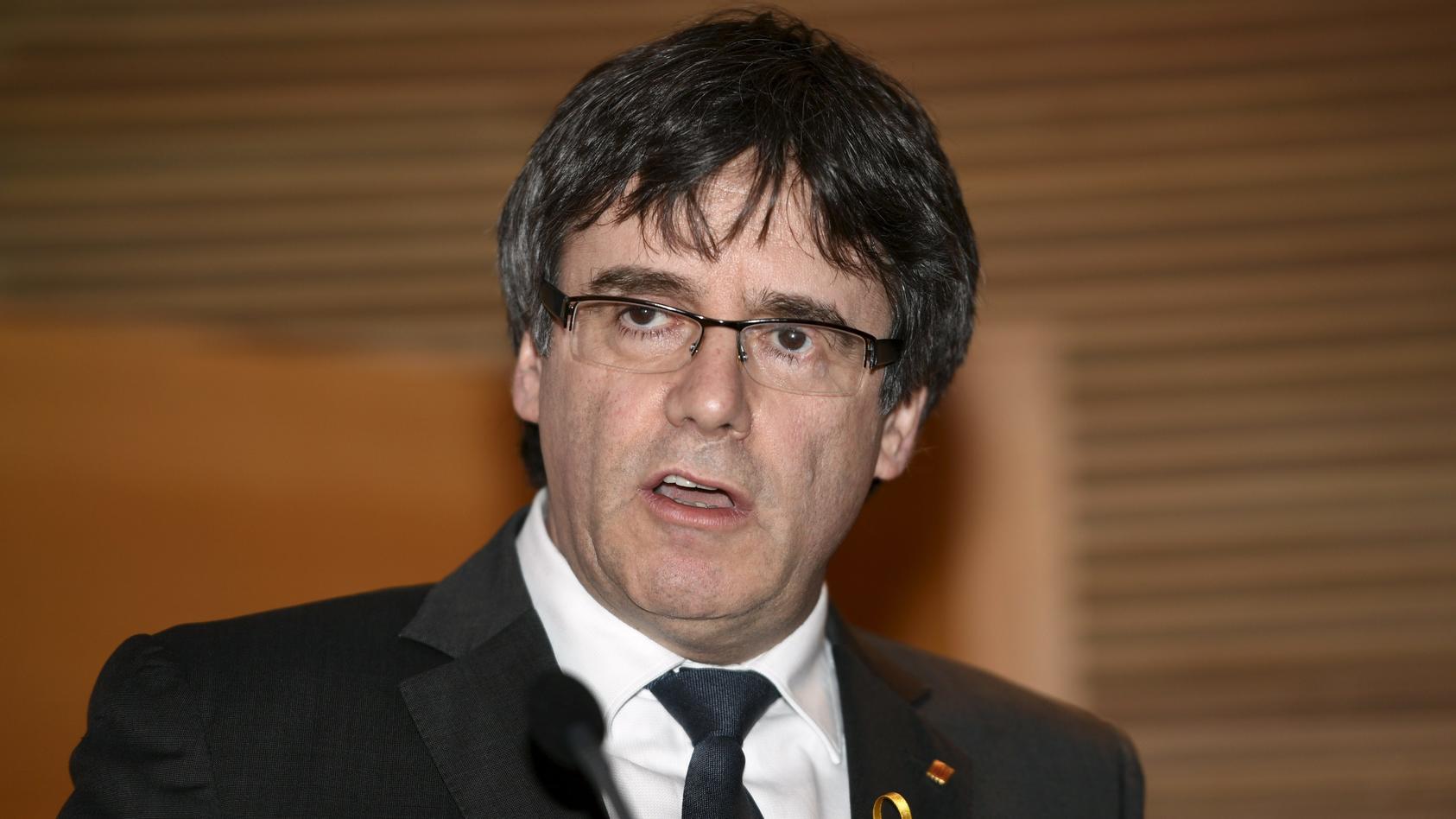 Der katalanische Separatistenführer Carles Puigdemont.