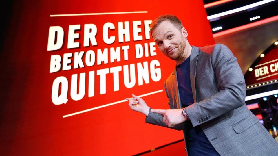 Ralf Schmitz moderiert die neue Show "Der Chef bekommt die Quittung".