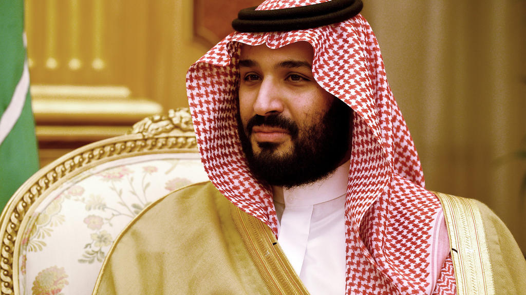 ARCHIV - 08.12.2016, Saudi-Arabien, Riad: Der damalige saudische Vize-Kronzprinz und Verteidigungsminister Mohammed bin Salman al-Saud. Washington (dpa) - Der saudische Kronprinz Mohammed bin Salman hat Israel das Recht auf ein eigenes Land zugesproc