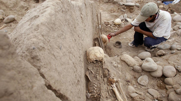Archäologen haben in Peru die wahrscheinlich größte Kinderopferstätte der Welt gefunden. (Symbolbild)