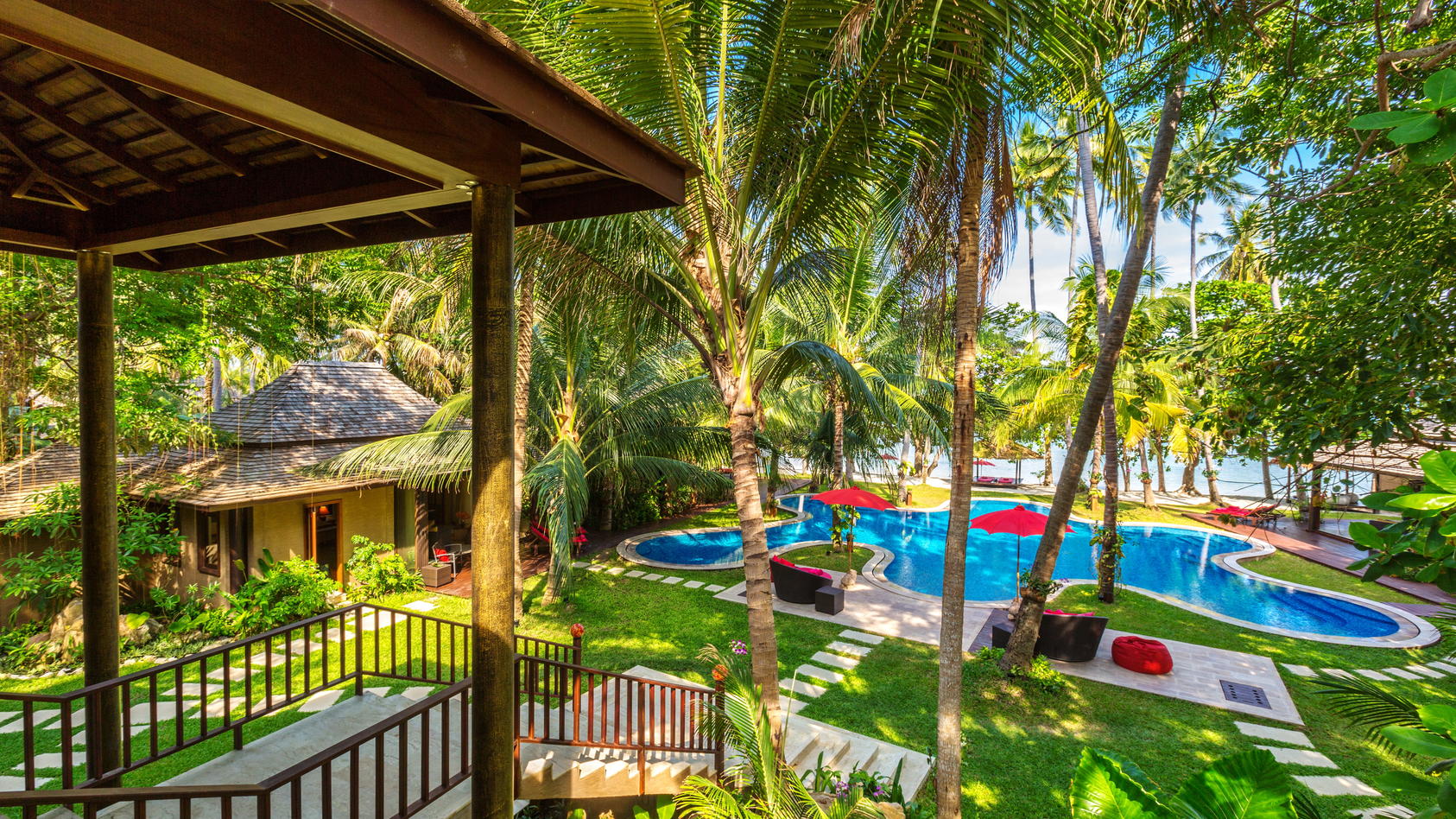 Die atemberaubende Villa  Kalyana dient als "Bachelor in Paradise"-Setting.