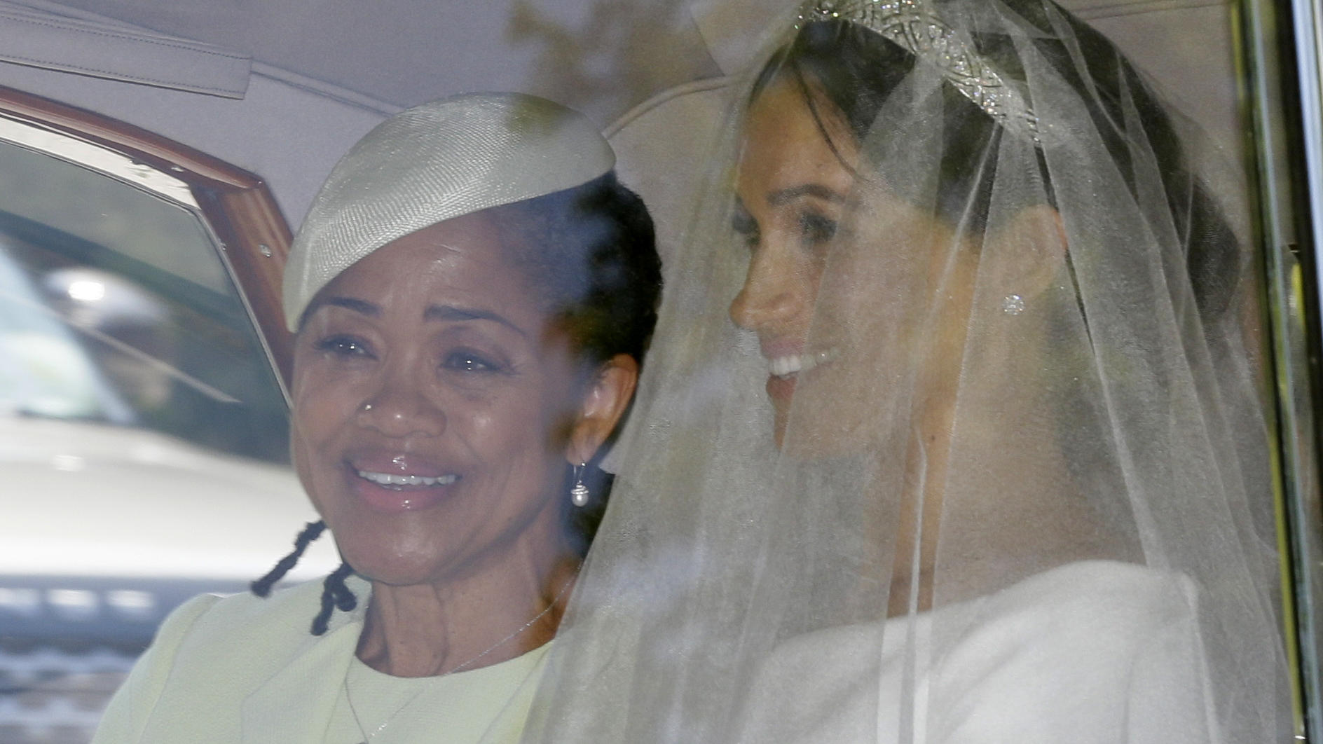 Doria Ragland bei der Hochzeit ihrer Tochter Meghan im Mai 2018.