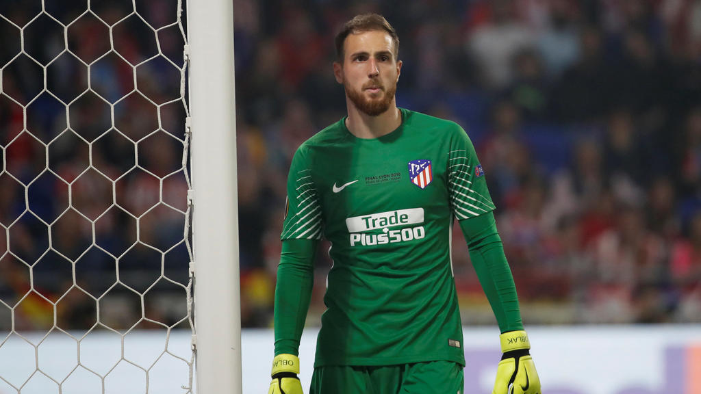 Soccer Football - Europa League Final - Olympique de Marseille vs Atletico Madrid - Groupama Stadium, Lyon, France - May 16, 2018 Atletico Madrid's Jan Oblak during the game REUTERS/Christian Hartmann