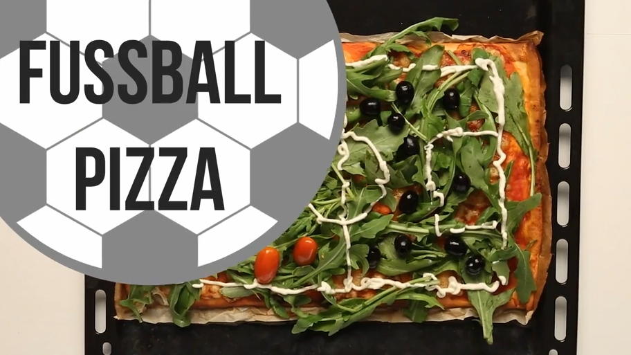 Das Rezept zur Fußball-Pizza 