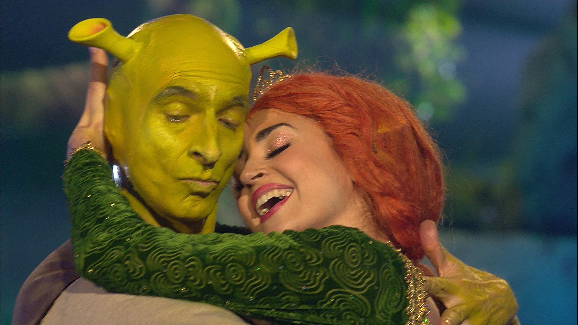  Ingolf Lück als "Shrek" ist pures Entertainment Let's Dance 2018: Finale