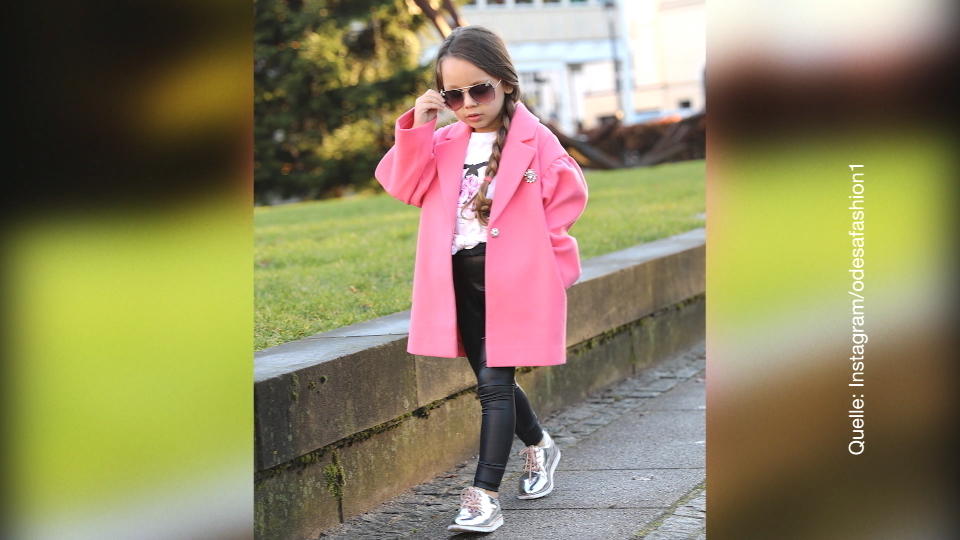 Odesa ist mit vier Jahren bereits ein Instagram-Star Deutschlands jüngste Bloggerin