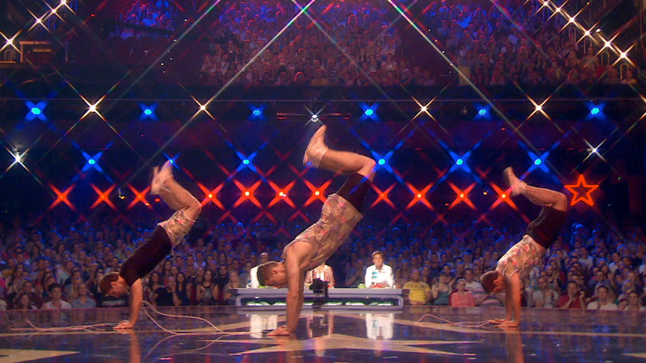 Drei Akrobaten zeigen, wie Seilspringen wirklich geht  Das Supertalent 2015: Castingshow 2