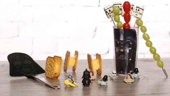 'Star Wars'-Leckereien für Kindergeburtstag Lichtschwert-Spieße, 'Prinzessin Leia'-Muffins & Co.