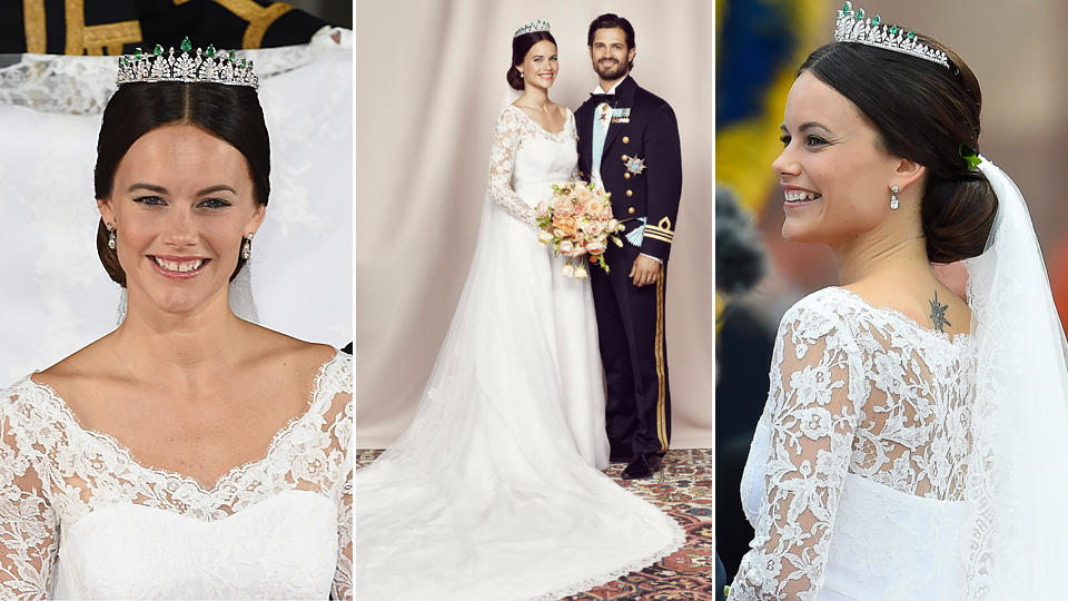 Heiraten wie Schwedens Prinzessin Sofia! Der elegante Hochzeitslook zum Nachstylen