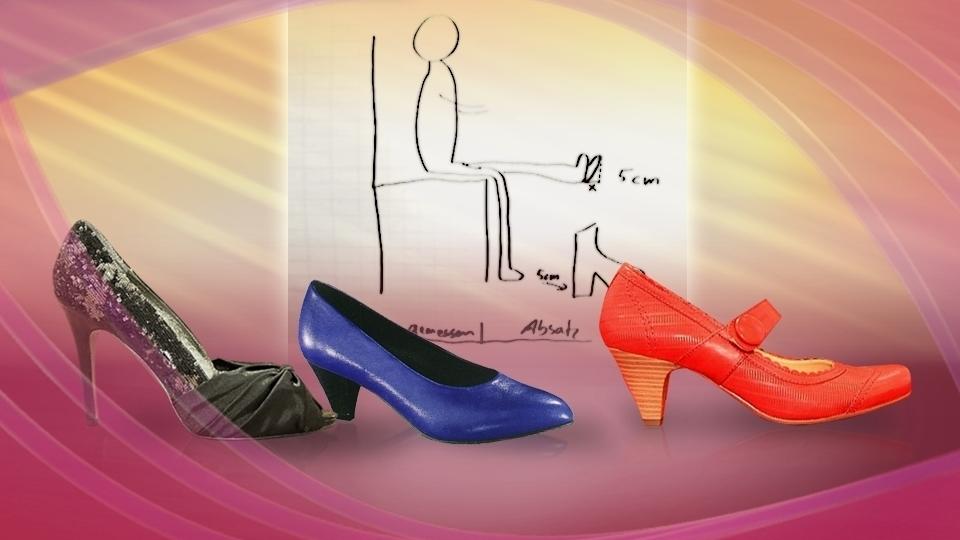 Die perfekte High-Heel-Formel Wie hoch darf der Schuh sein?