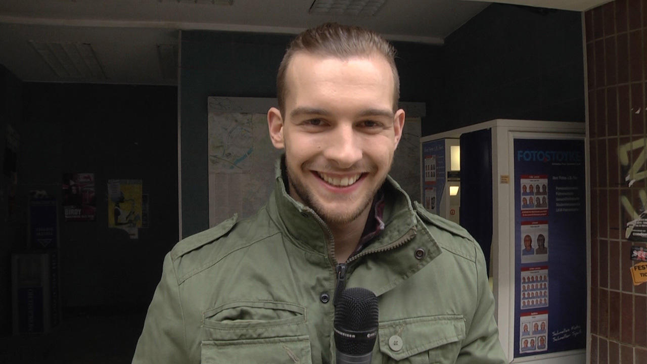 GZSZ-Neuling Eric Stehfest Exklusive Bilder seines ersten Drehtags