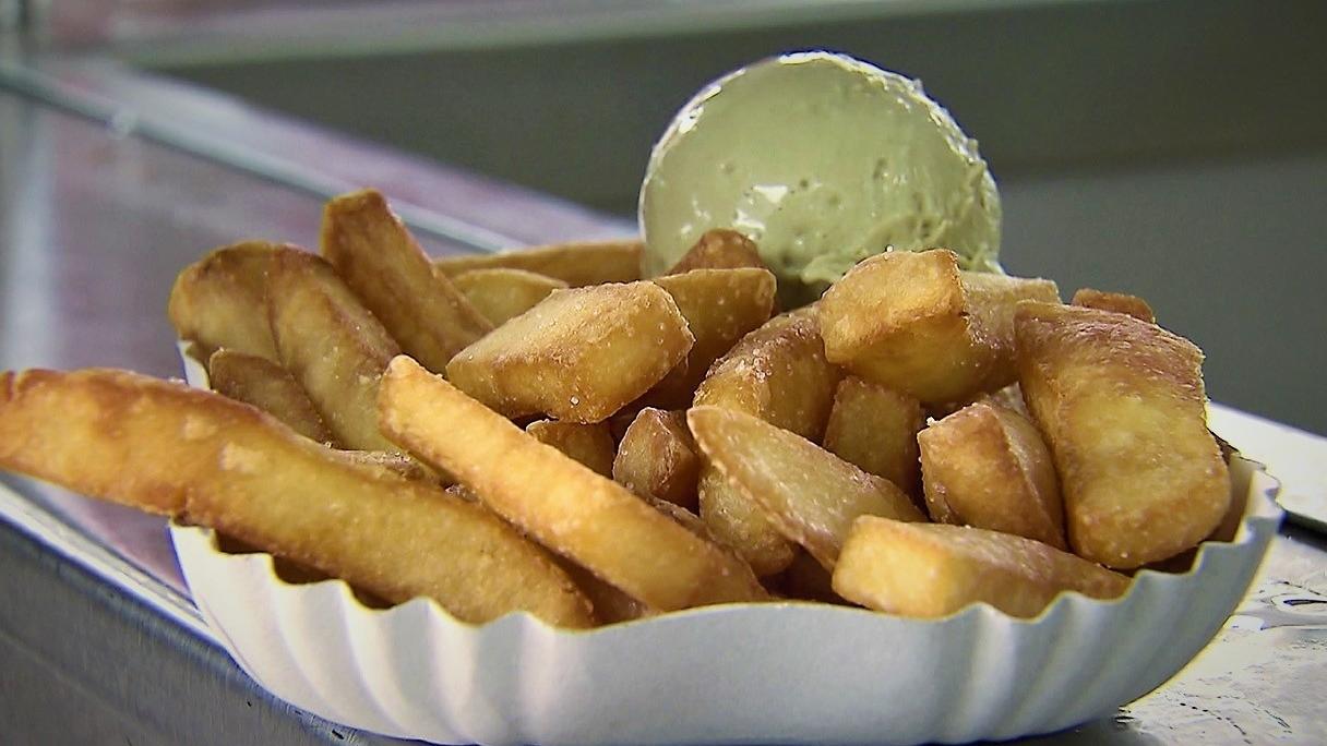'Ice'n'Fries': Wird das der Food-Trend des Sommers?  Pommes mit Eis - ungewöhnlich, aber lecker