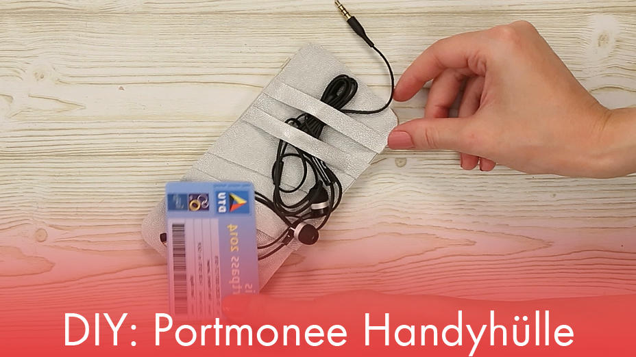 DIY: Portmonee Handyhülle Alles in einem