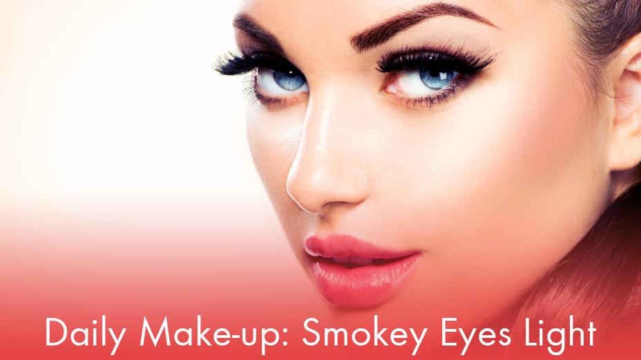 Make-up-Tutorial: Smokey Eyes light  Augen-Make-up