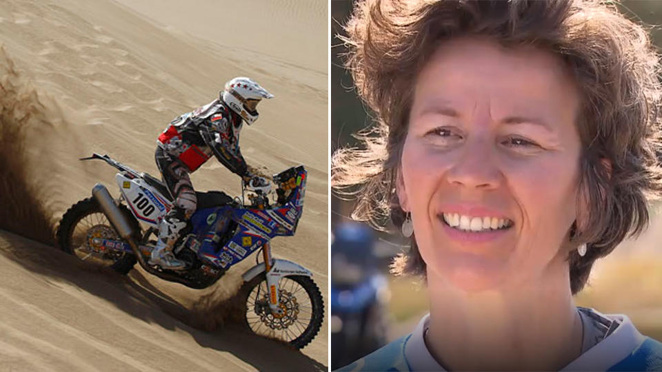 Motorradkurse nur für Frauen Tina Meier und die Dirtgirls